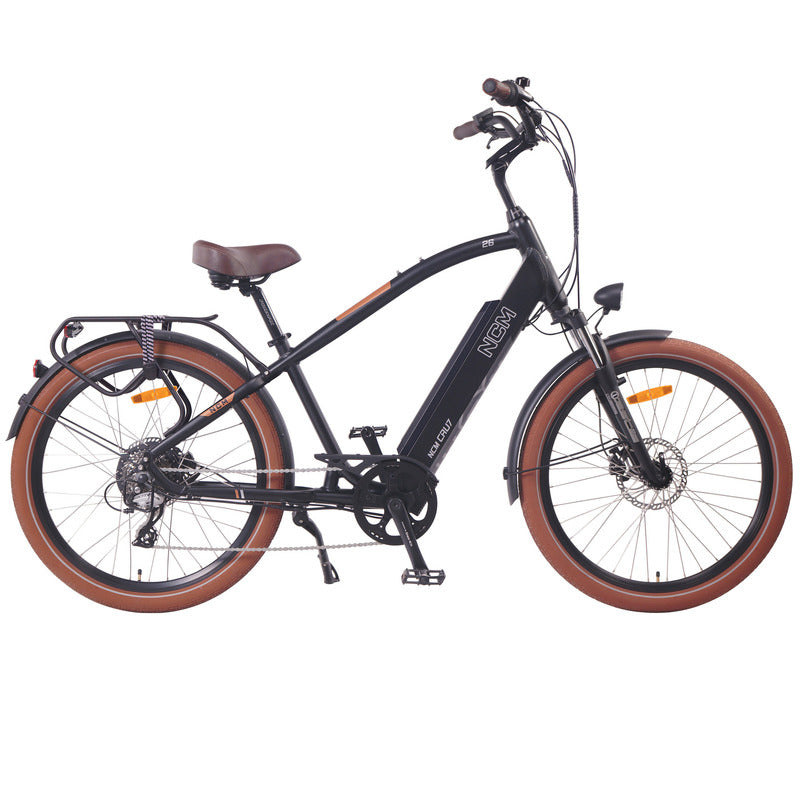 NCM Cru7 Cruiser Electric Bike, 250W, E-MTB, 48V 19Ah 912Wh Battery