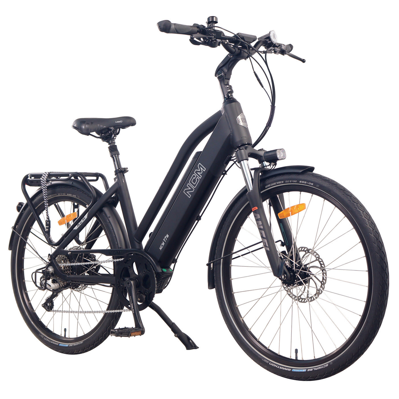 NCM T7S Step Thru Trekking E-Bike, 250W, 48V 19Ah 912Wh Battery 26"