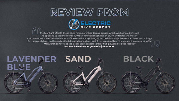 NCM T7S Step Thru Trekking E-Bike, 250W, 48V 19Ah 912Wh