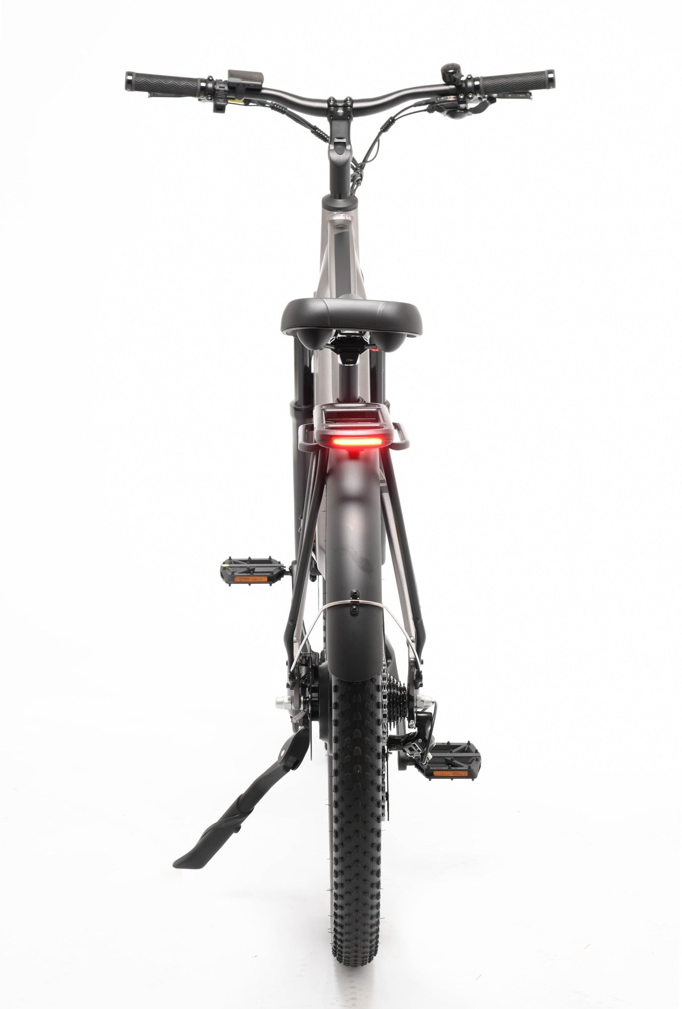 Electric bicycle on a white background