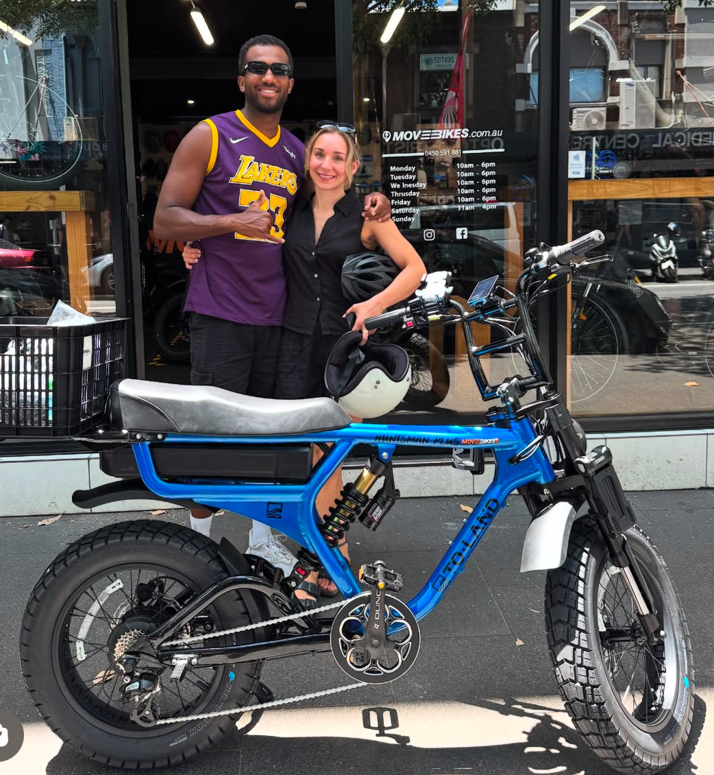 ToLand Huntsman Plus E-Bike 1000W 52V 20AH 1040WH Battery | DUAL SUSPENSION