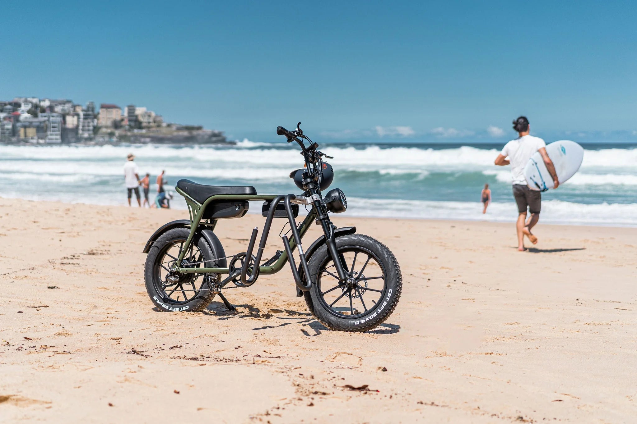 New Mamba Sahara Fat Tyre E-Bike 750W 48V 17AH