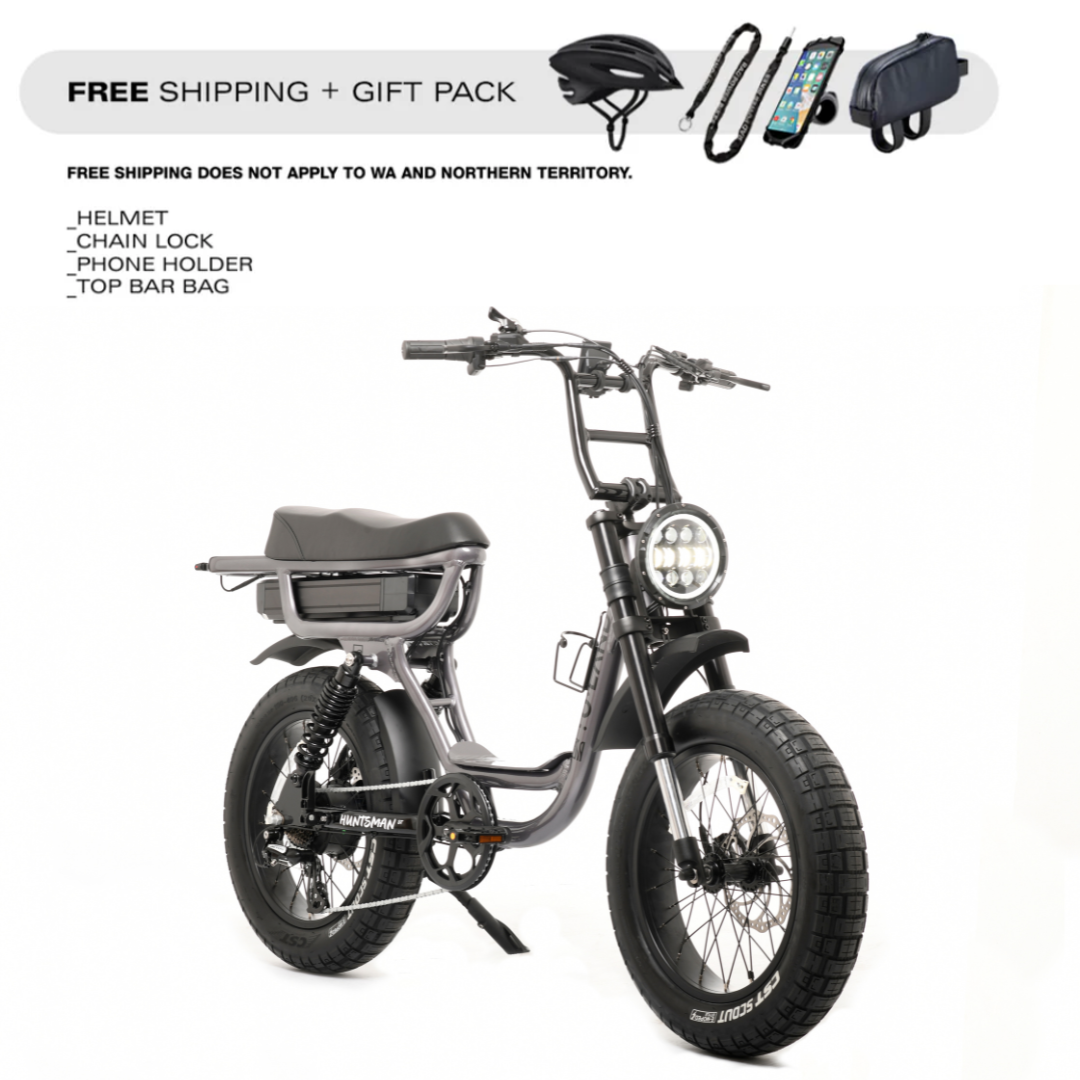 ToLand Huntsman ST E-Bike 500W 52V 15AH 780WH Battery | DUAL SUSPENSION