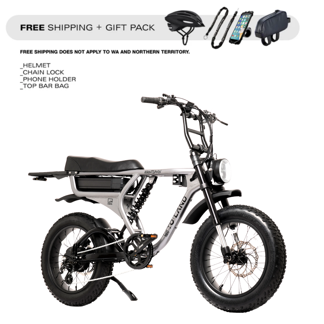 ToLand Huntsman E-Bike 500W 48V 15AH 720WH Battery | DUAL SUSPENSION