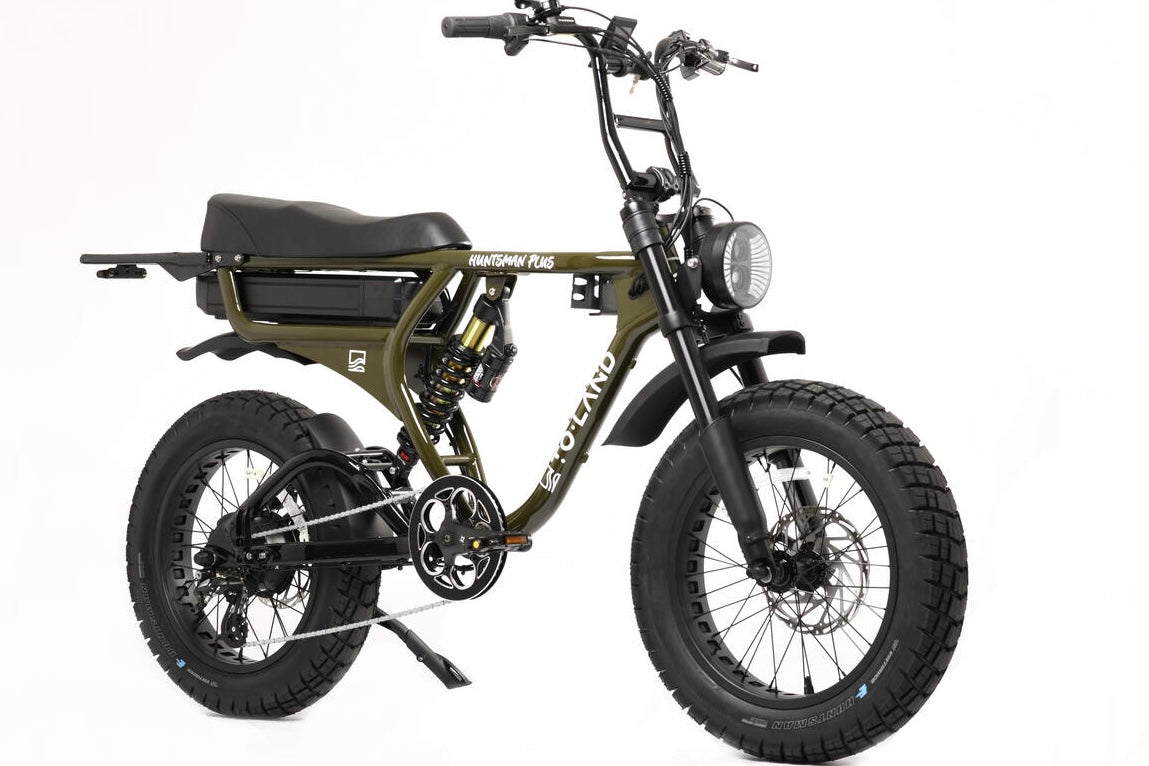 ToLand Huntsman Plus E-Bike 1000W 52V 20AH 1040WH Battery | DUAL SUSPENSION