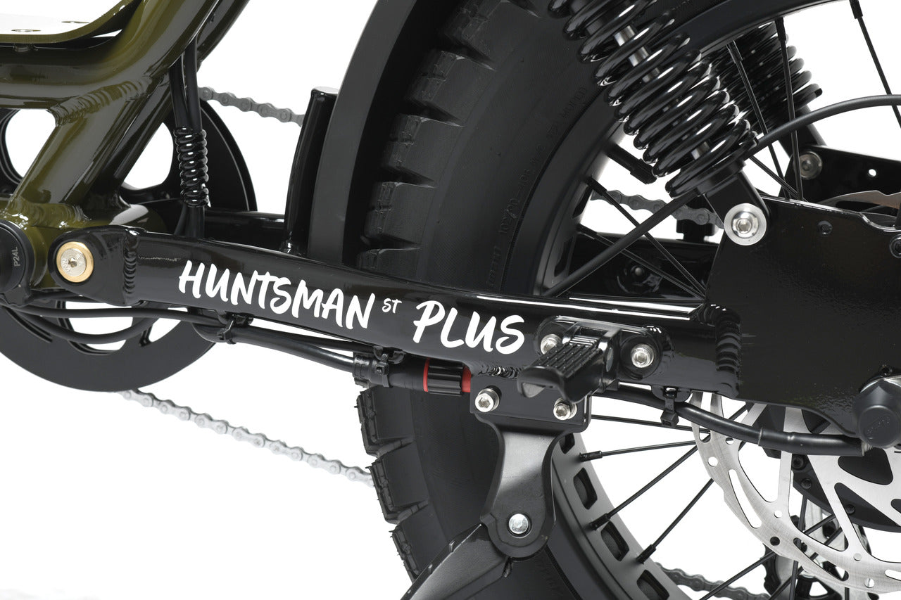 Electric Bike Back Suspension And Back Wheel