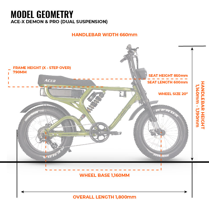 AMPD BROS ACE X Demon Dual Motor Electric Bike