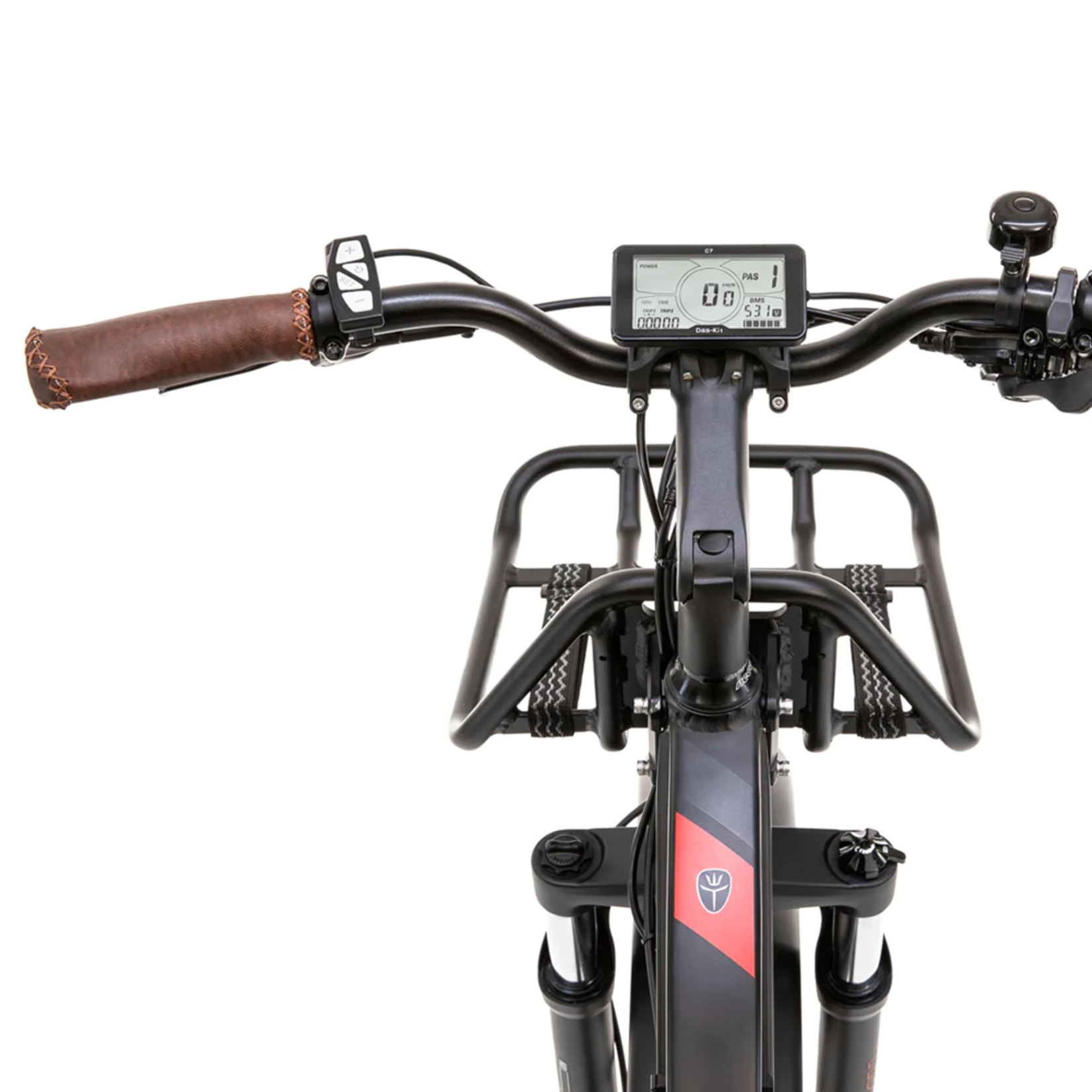 ET.Cycle T1000 Fat Trekking Step-thru E-Bike, Hydraulic Brakes, 48V 21Ah, 1008Wh- Matt Black