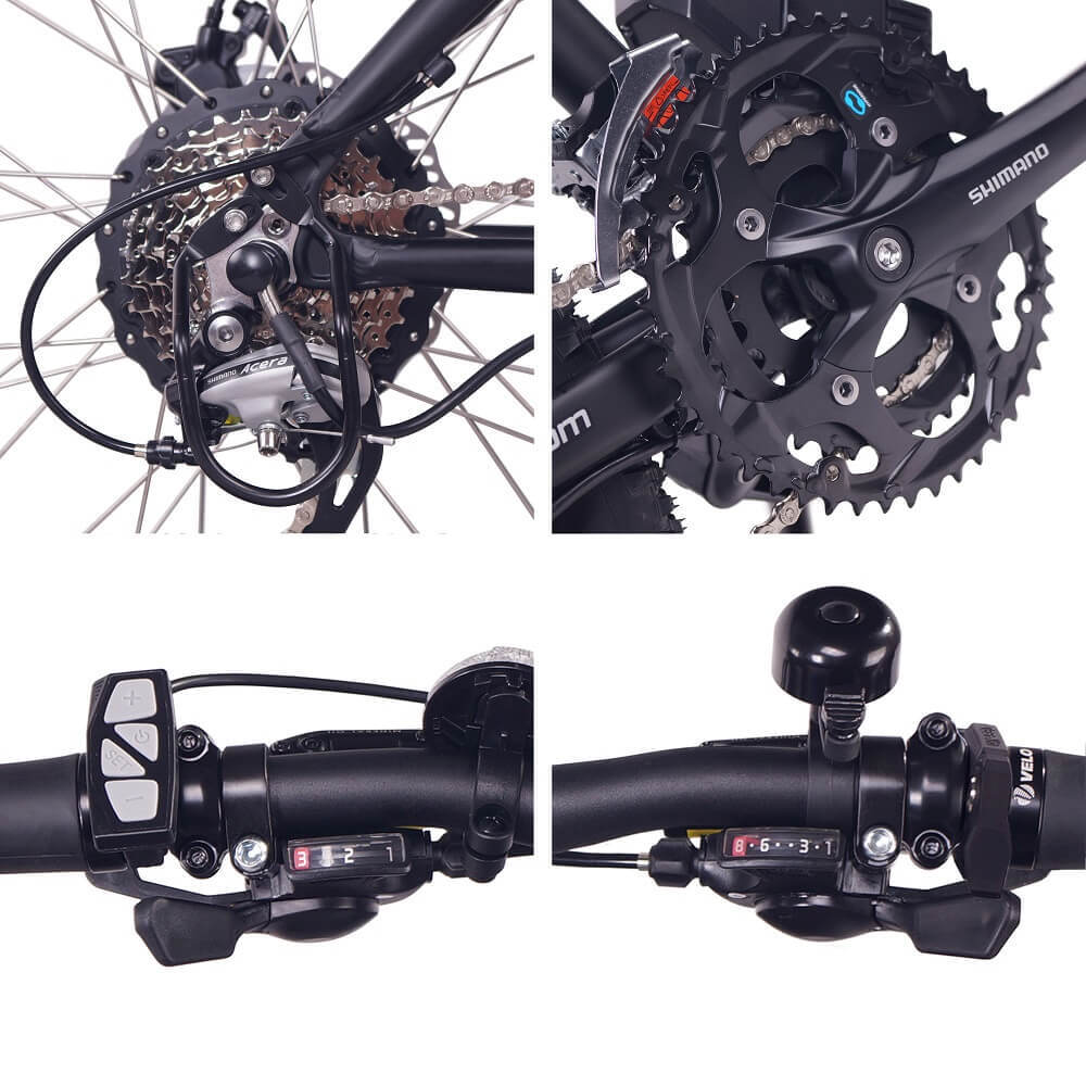 NCM Aspen Plus Fat Electric Bike, E-Bike, 48V 16Ah 250W, E-MTB 768Wh Battery