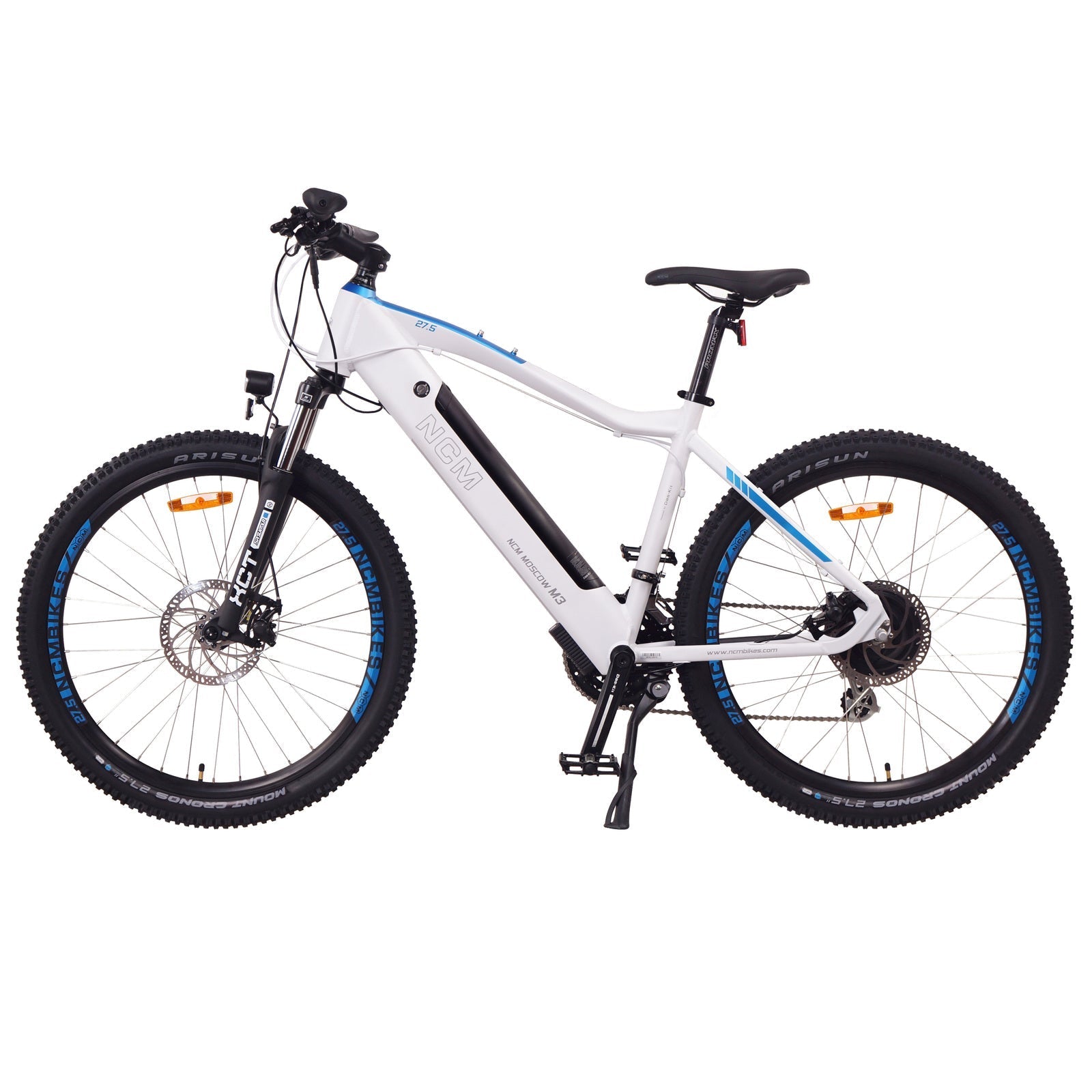 Bicicleta de montaña eléctrica NCM Moscow M3, 250 W, batería de 576 Wh
