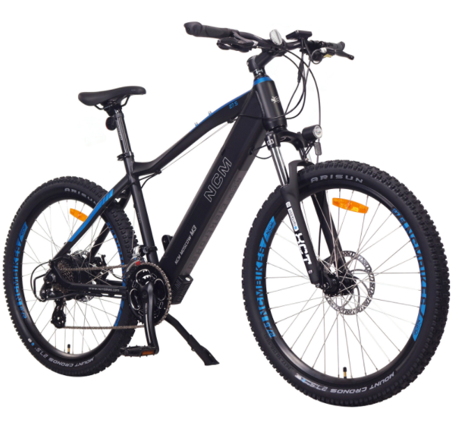 Bicicleta de montaña eléctrica NCM Moscow M3, 250 W, batería de 576 Wh