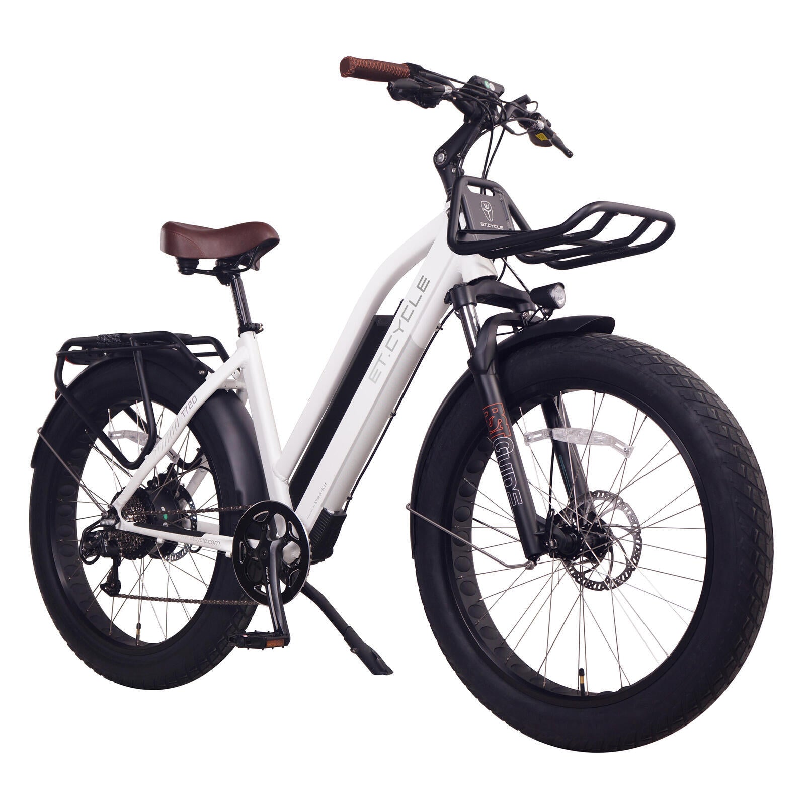 Bicicleta eléctrica de trekking Fat Step-Thru ET.Cycle T720, par de 70 Nm, batería de 48 V, 15 Ah, 720 Wh