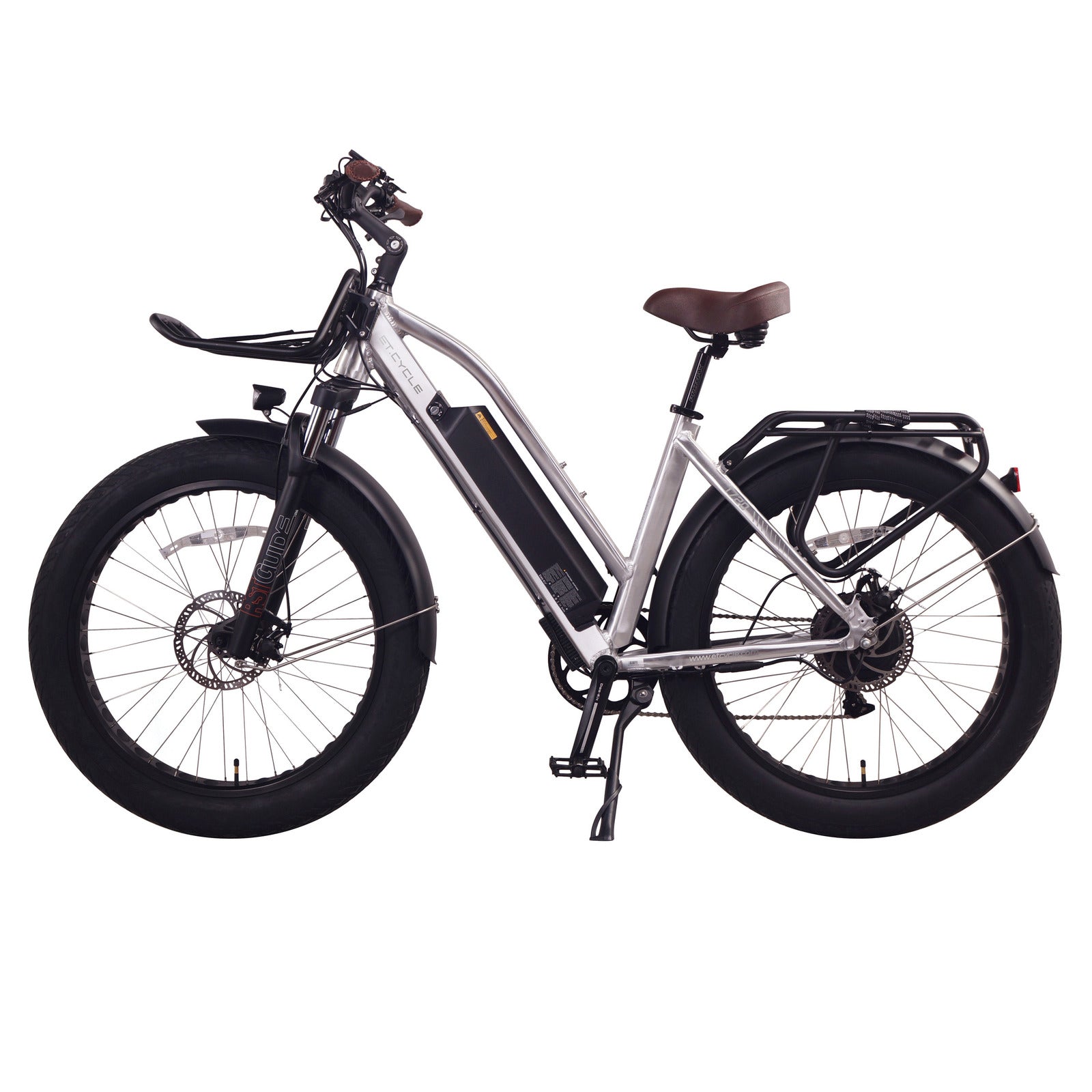 ET.Cycle T720 Step-Thru Fat Trekking E-Bike, 70Nm Torque, 48V 15Ah 720Wh Battery