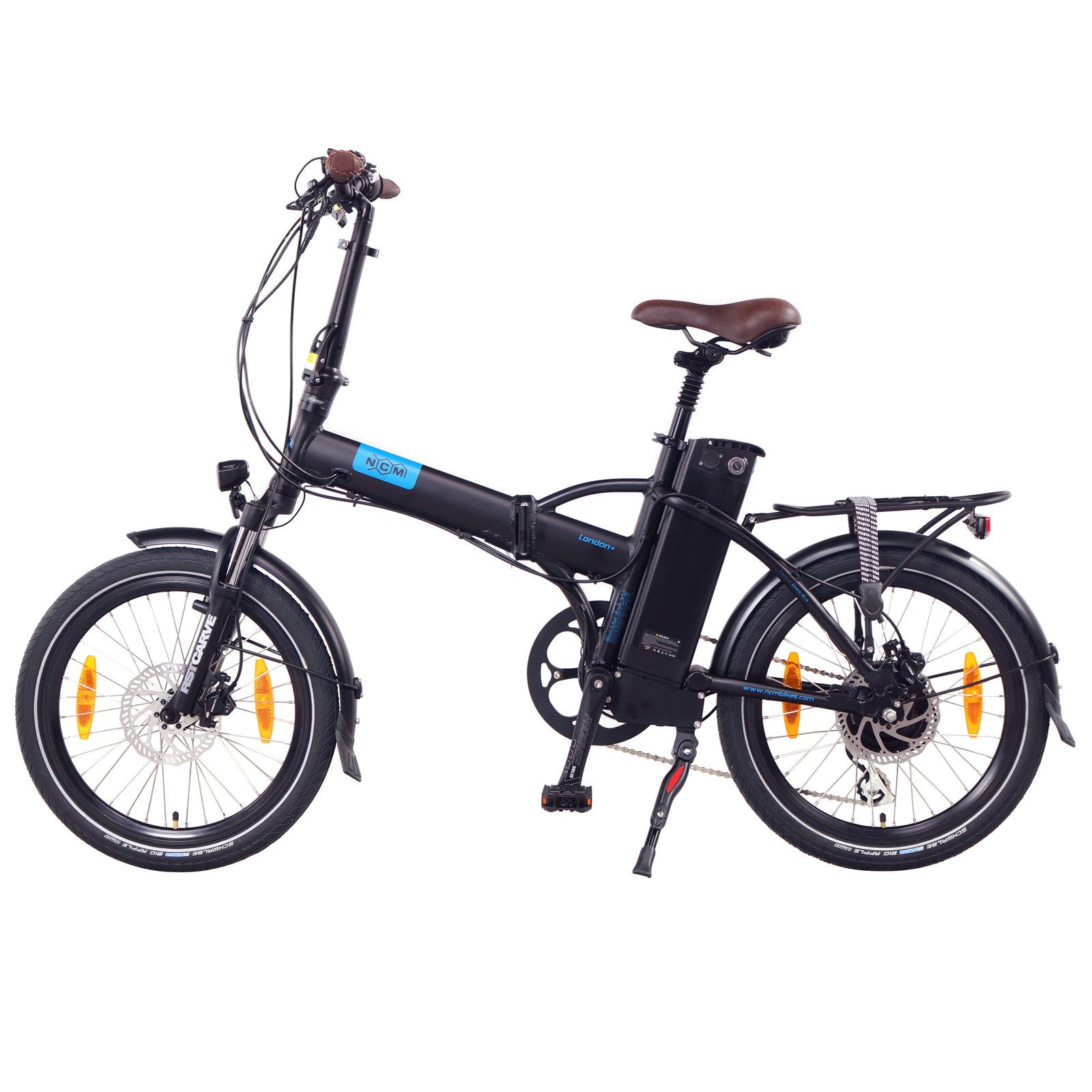 NCM London + Folding E-Bike, 250W, 36V 19Ah 684Wh Battery