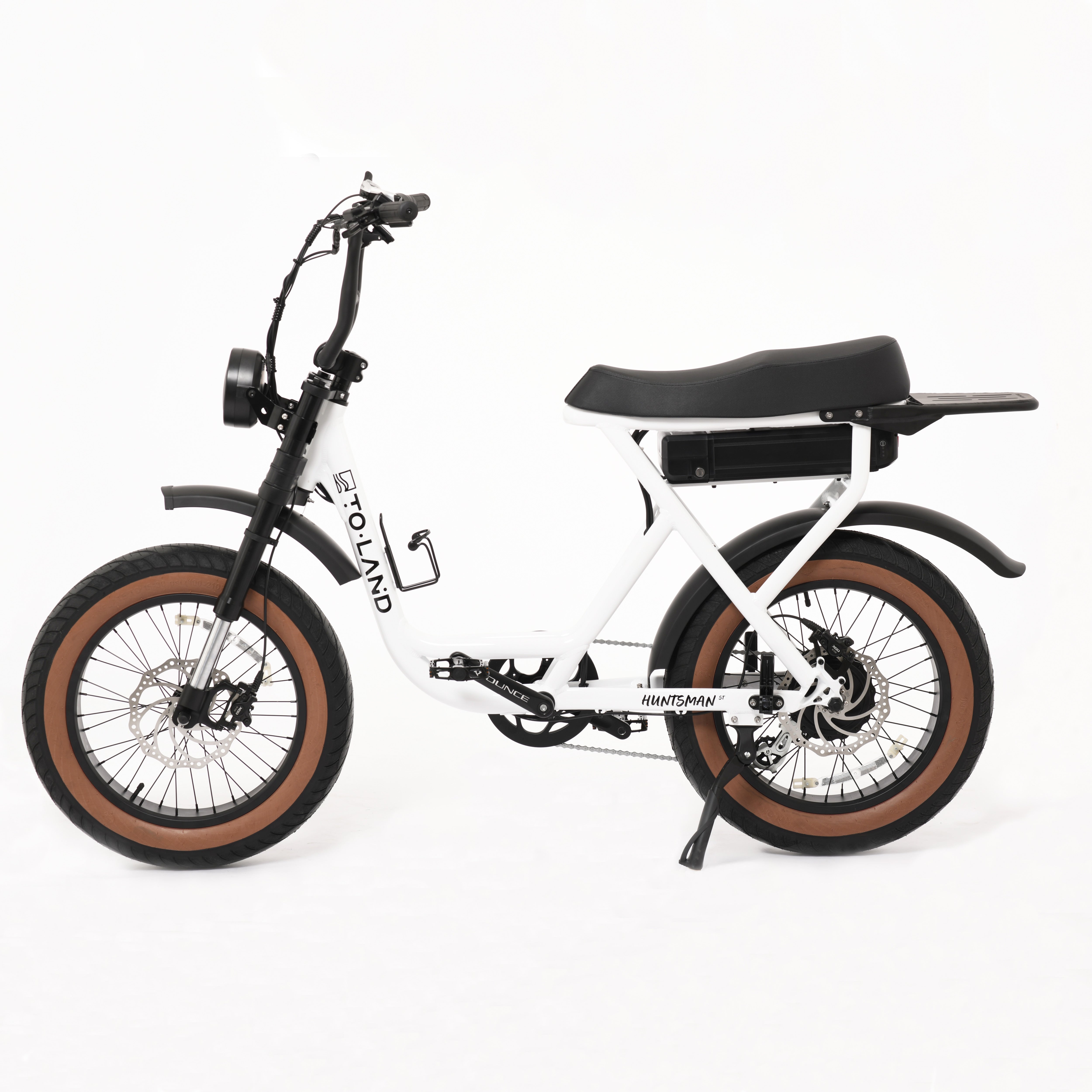 BICICLETA ELÉCTRICA TOLAND HUNTSMAN ST, 750 W, BATERÍA DE 48 V, 15 AH Y 720 WH