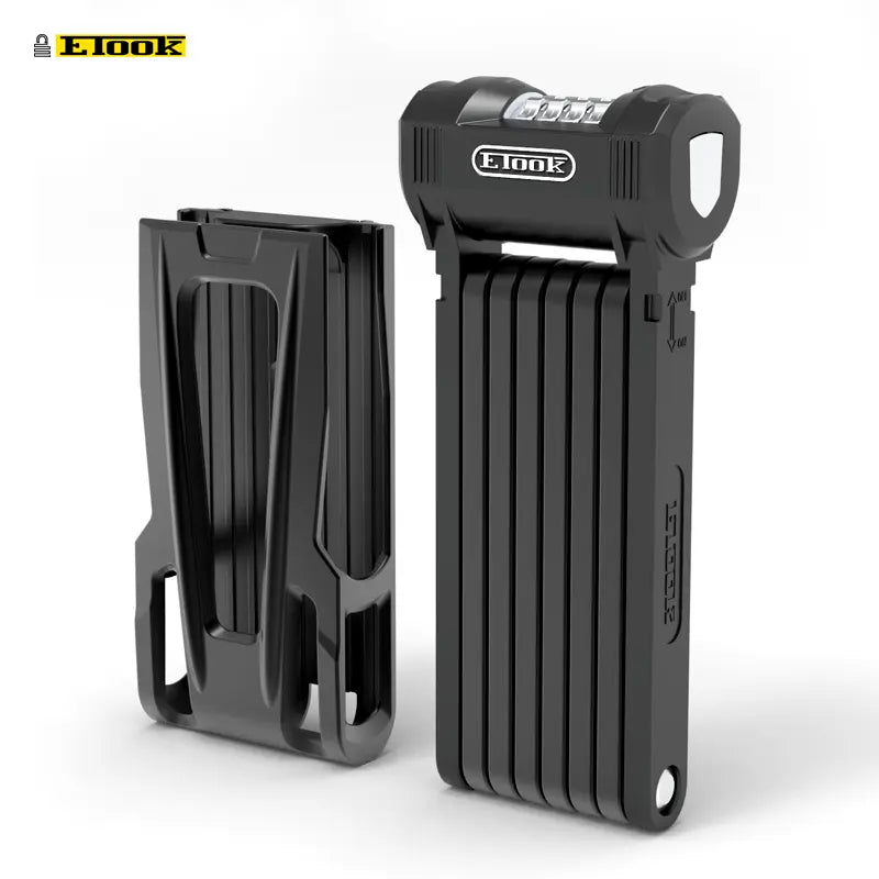 HEAVY-DUTY PORTABLE FOLDING LOCK - COMBINATION