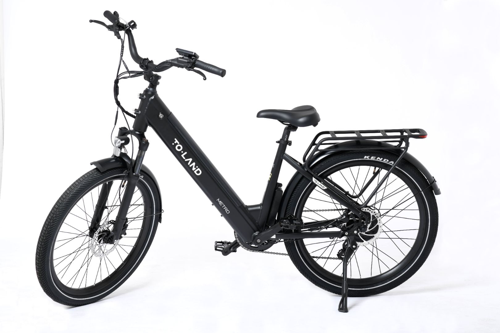 Bicicleta eléctrica TOLAND METRO PLUS, 500 W, batería de 48 V, 17,5 AH, 840 WH (pedido anticipado a mediados de agosto) 