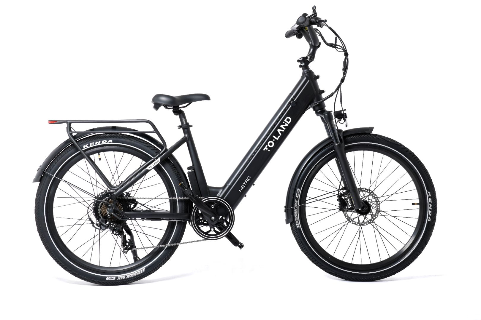 TOLAND METRO E-bike, 500W, 48V 13AH 624WH Battery