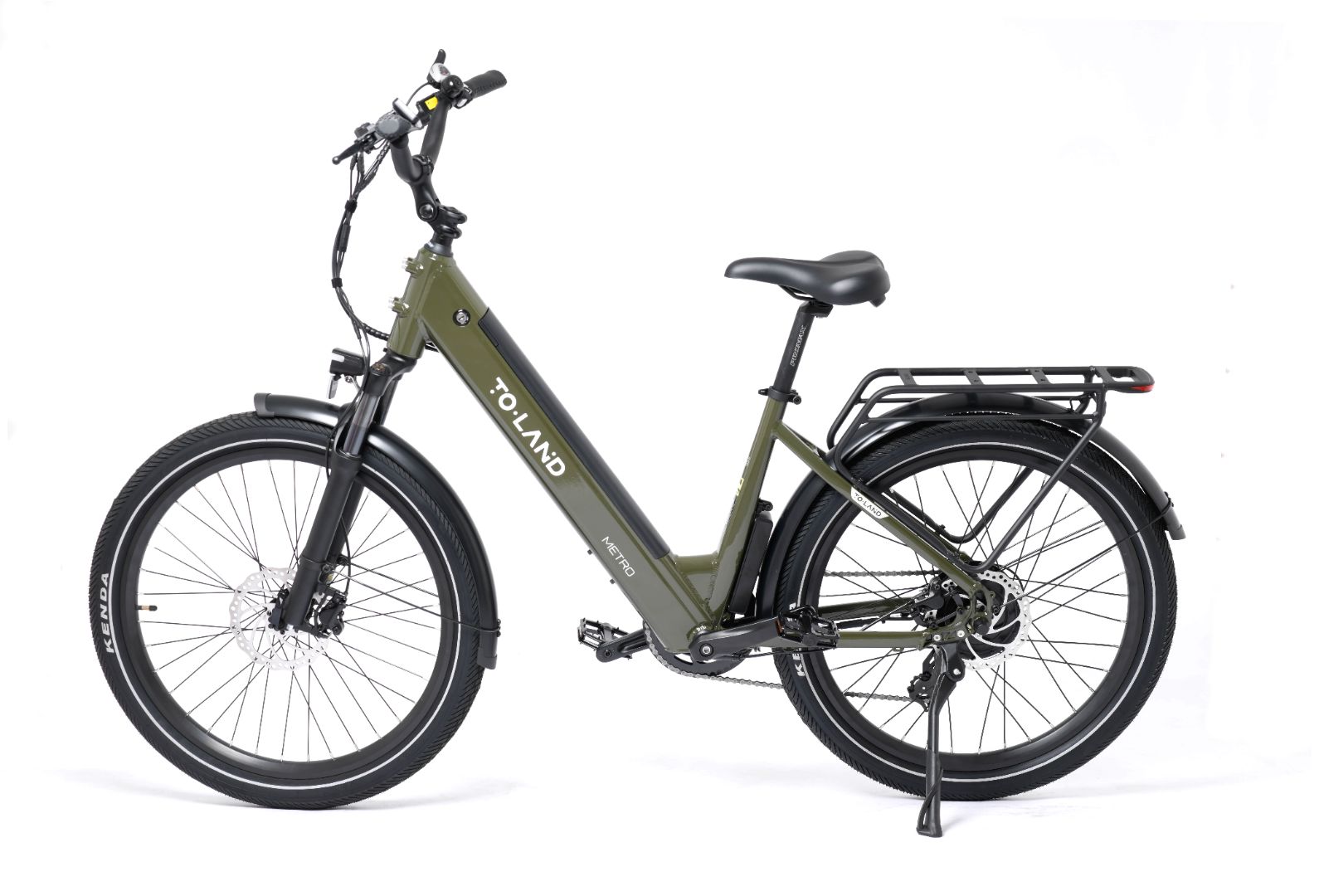 TOLAND METRO E-bike, 500W, 48V 13AH 624WH Battery