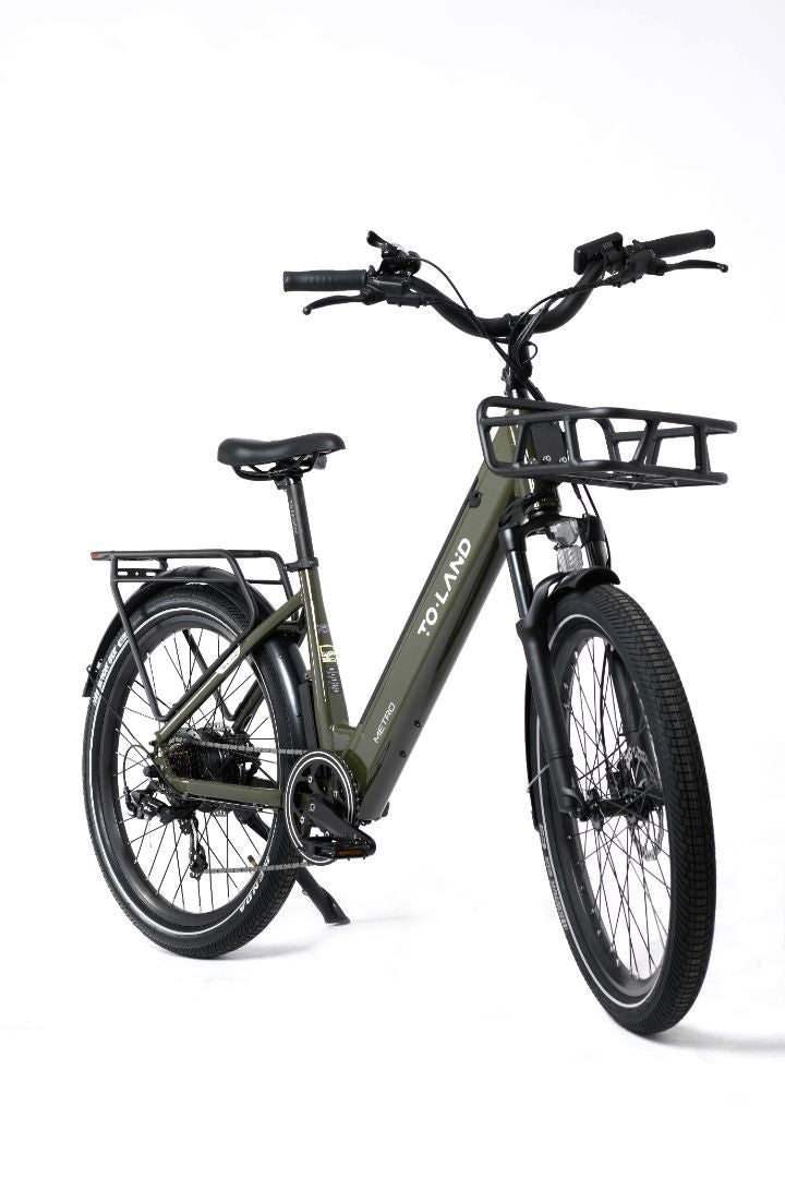 TOLAND METRO E-bike, 500W, 48V 13AH 624WH Battery