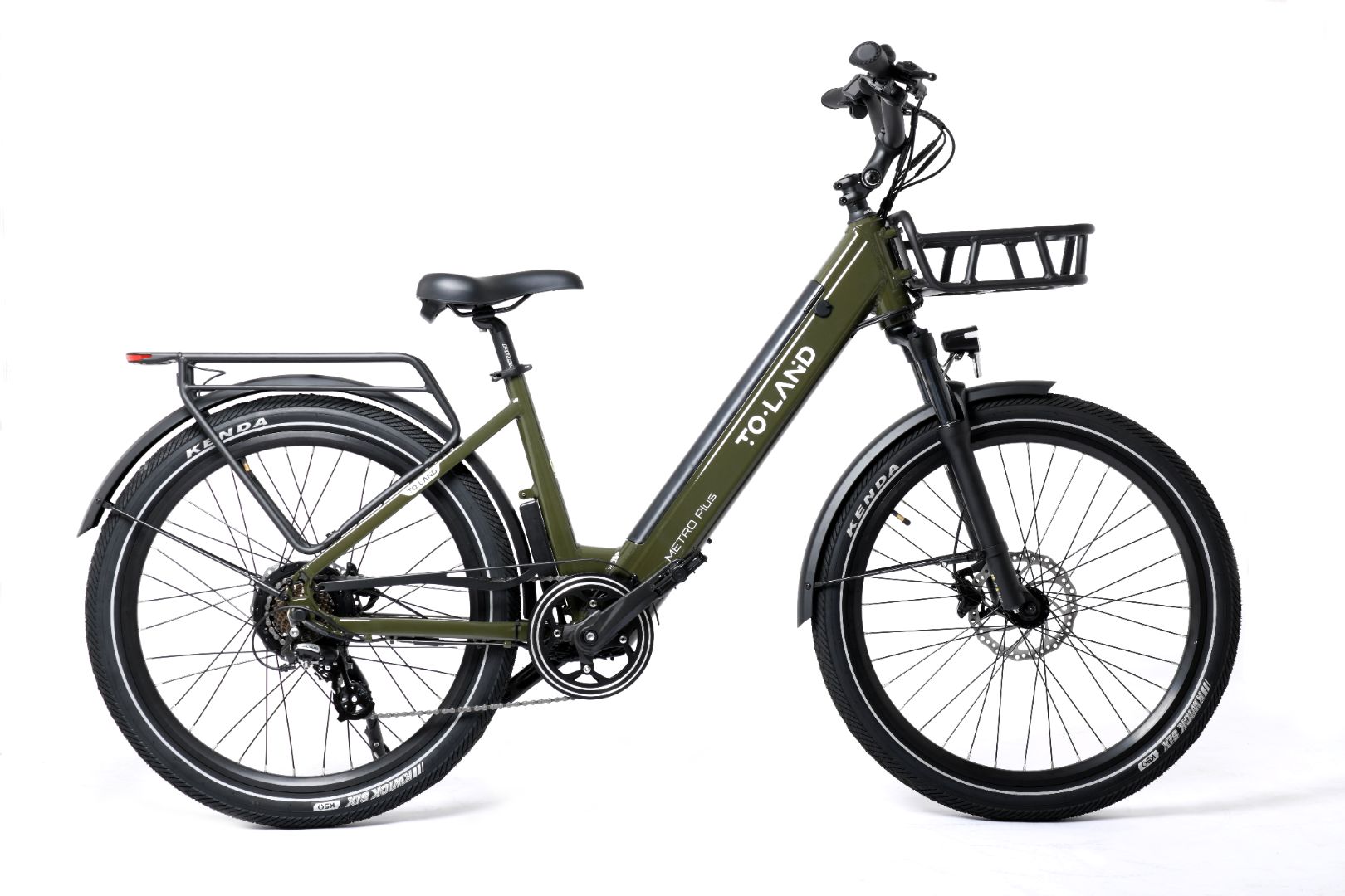 Bicicleta eléctrica TOLAND METRO PLUS, 500 W, batería de 48 V, 17,5 AH, 840 WH (pedido anticipado a mediados de agosto) 