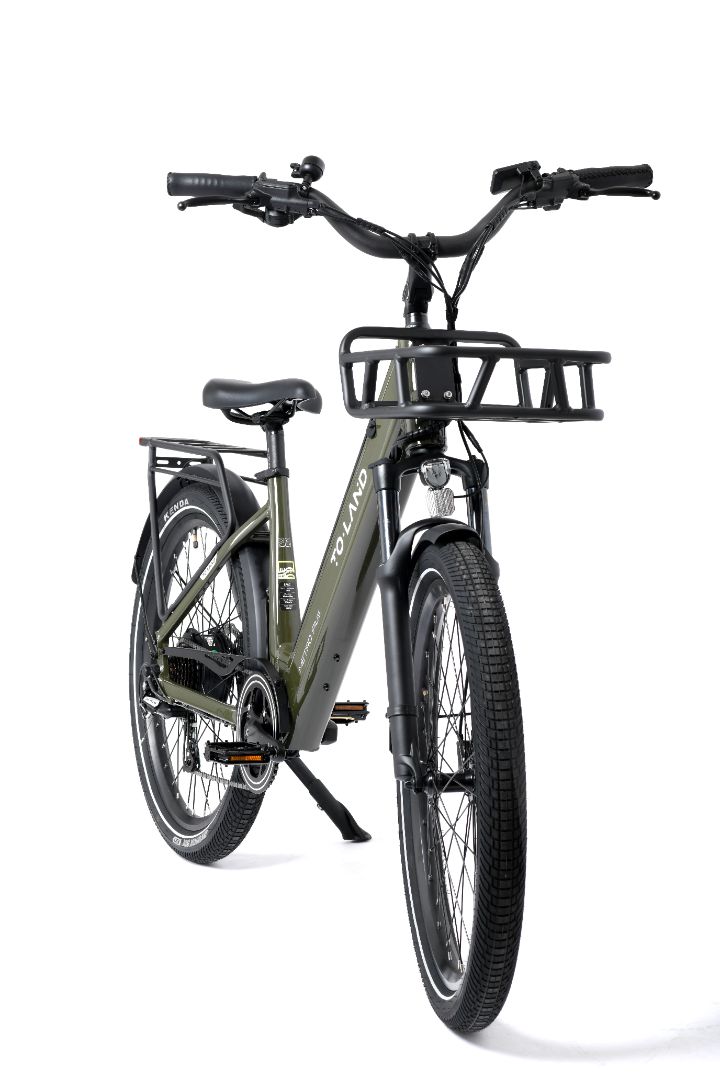 Bicicleta eléctrica TOLAND METRO PLUS, 500 W, batería de 48 V, 17,5 AH, 840 WH (pedido anticipado a mediados de agosto) 