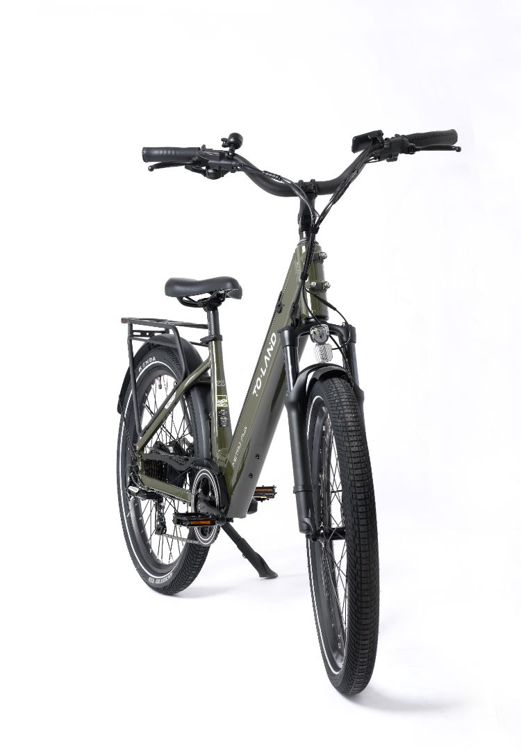 Bicicleta eléctrica TOLAND METRO PLUS, 500 W, batería de 48 V, 17,5 AH, 840 WH (pedido anticipado a mediados de agosto) 