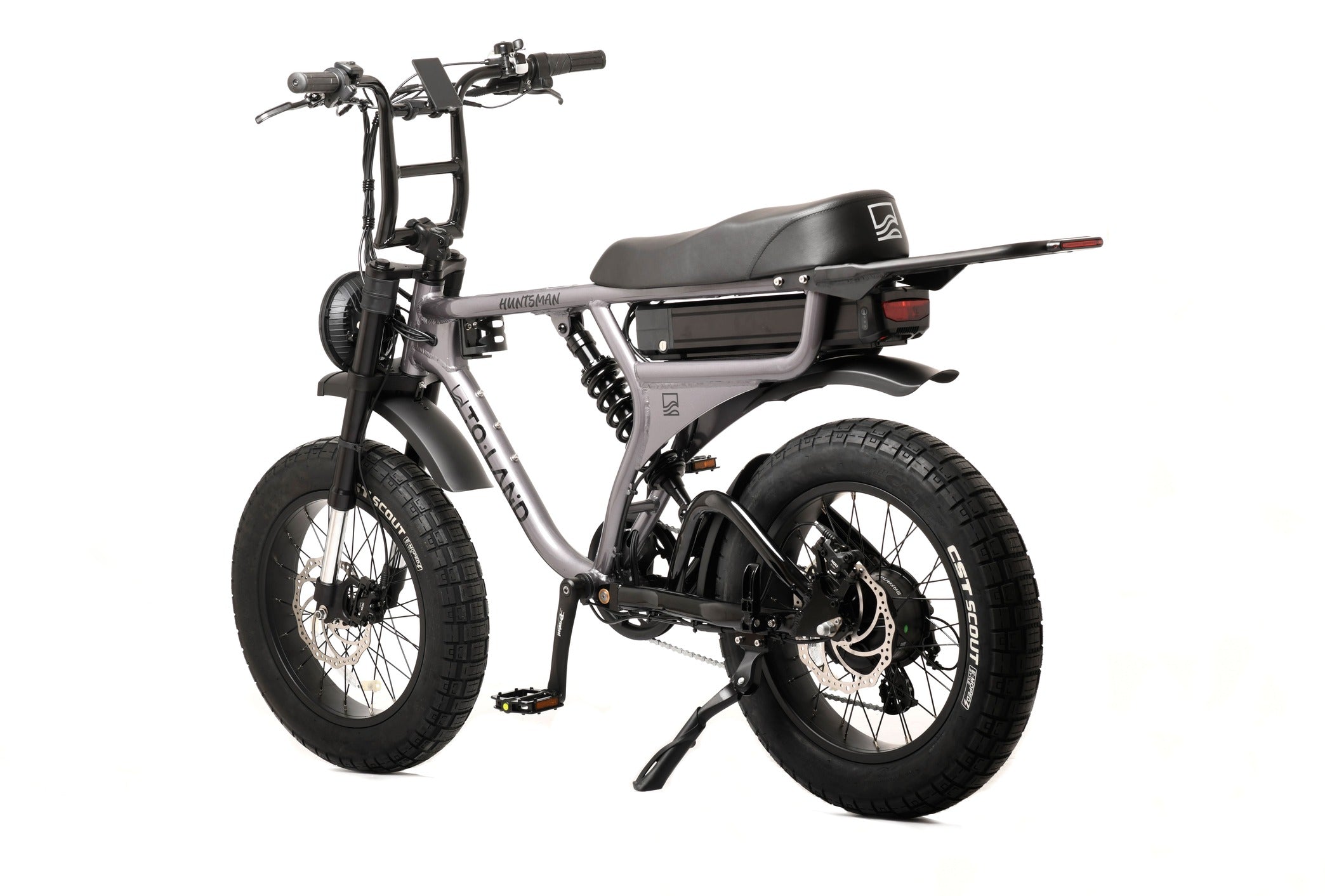 BICICLETA ELÉCTRICA TOLAND HUNTSMAN ST, 750 W, BATERÍA DE 48 V, 15 AH Y 720 WH