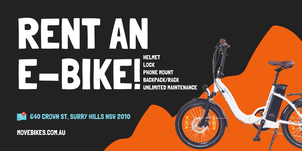 Bike Renting Machine eBike Rent - Sydney