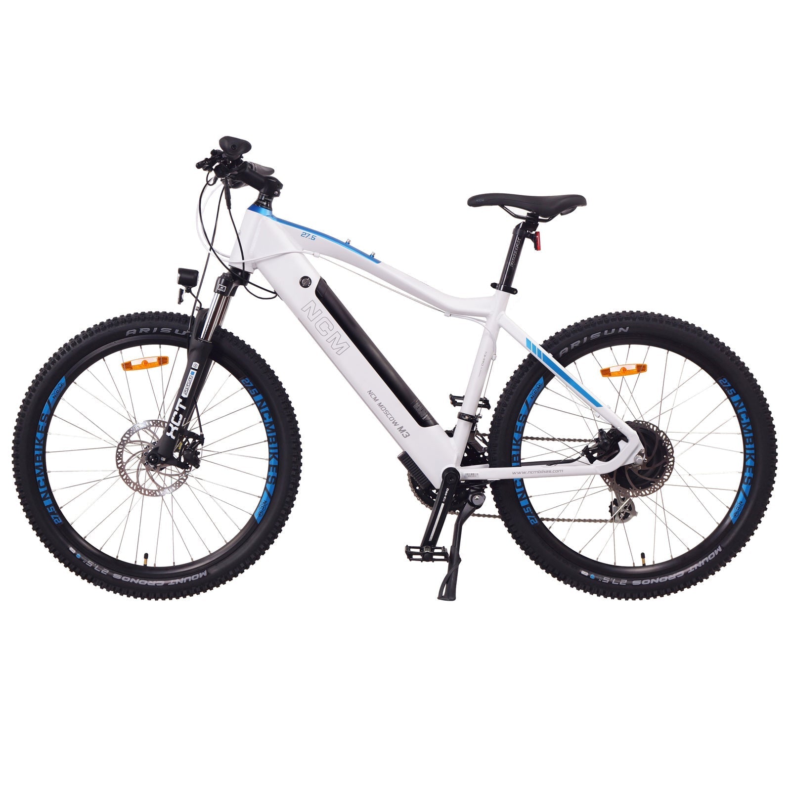 NCM Moscow M3 Electric Mountain Bike, 250W E-MTB, 576Wh Battery