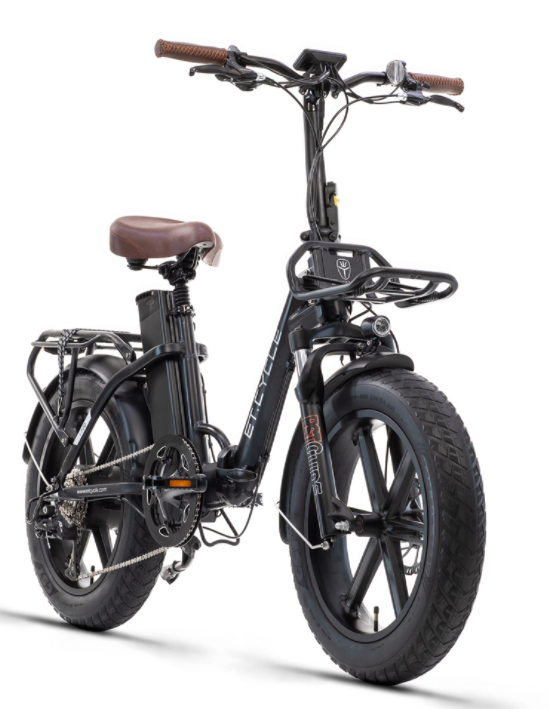 ET-CYCLE F1000 48V 21 Ah, 1008Wh Hidrolik Frenler [Mat Siyah] 