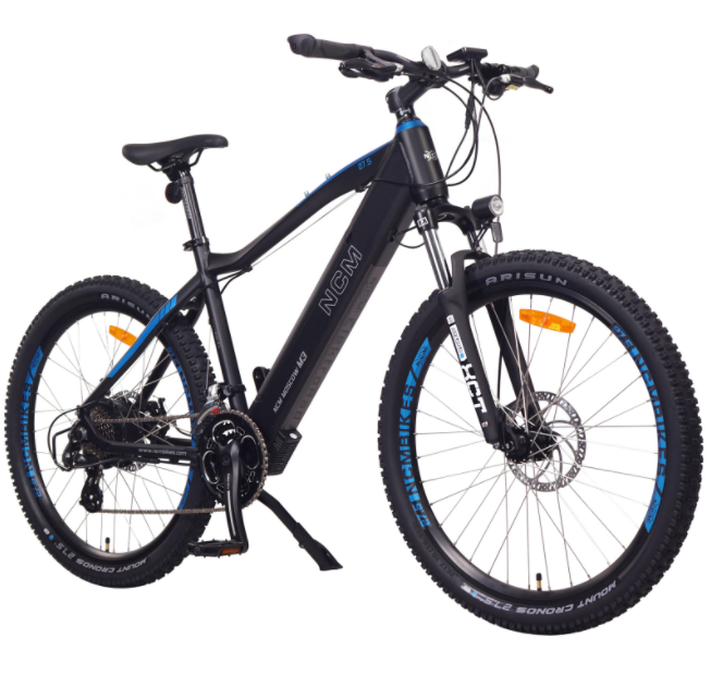 NCM Moscow M3 Electric Mountain Bike, 250W E-MTB, 576Wh Battery