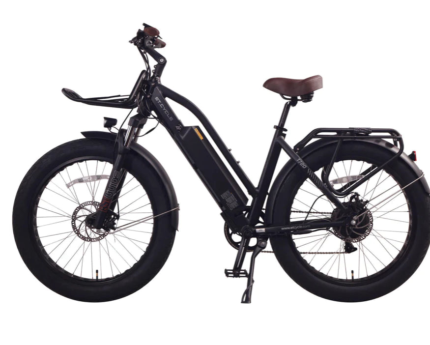 ET.Cycle T720 Step-Thru Fat Trekking E-Bike, 70Nm Torque, 48V 15Ah 720Wh Battery